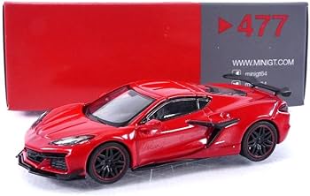 コルベット 赤 オープンカー ミニカー Amazon | MINI GT 1/64 シボレー コルベット Z06 2023 トーチレッド